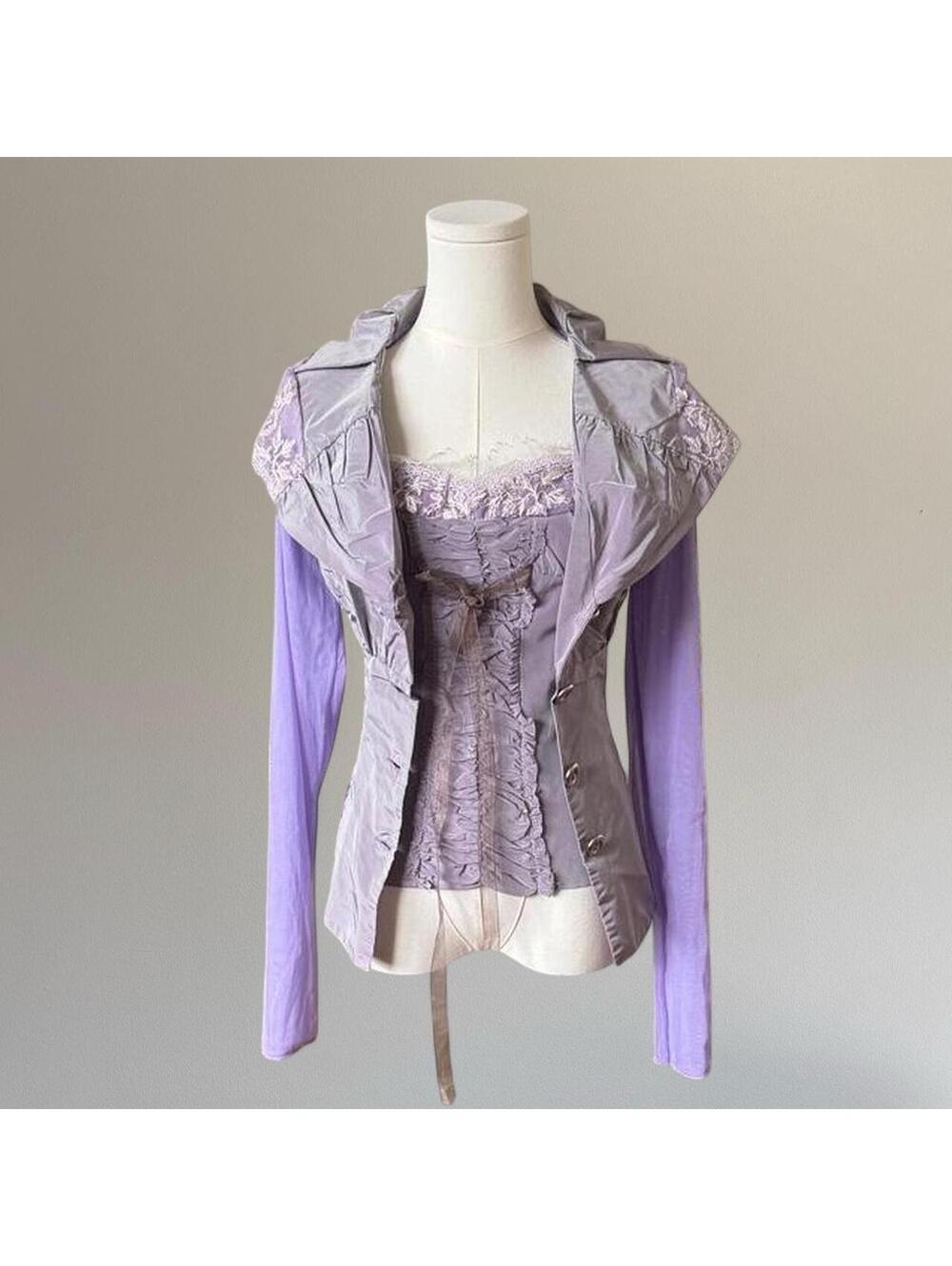 Vintage Italian Siste’s jacket and cami set
